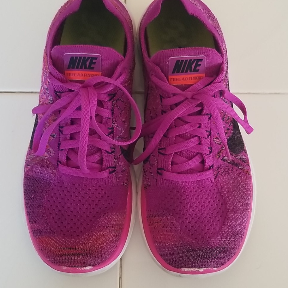 💜Nike Free 4.0 Flyknit 🧡
